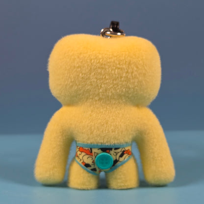 Fugglers Bag Clip - Squidge (Yellow Flocked)
