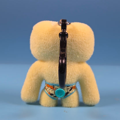 Fugglers Bag Clips - Squidge (Yellow Flocked)
