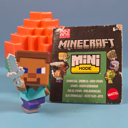 Minecraft Mini Mode Spawn Eggs Series 6 - Steve