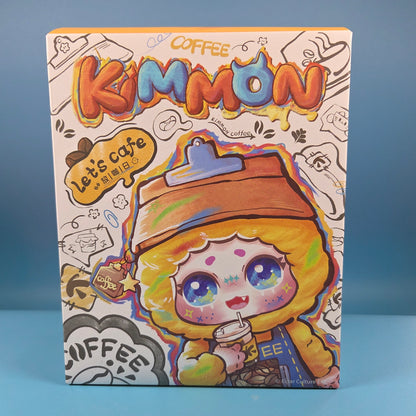 KIMMON Let's Cafe Plush Doll Pendant - Strawberry Milkshake