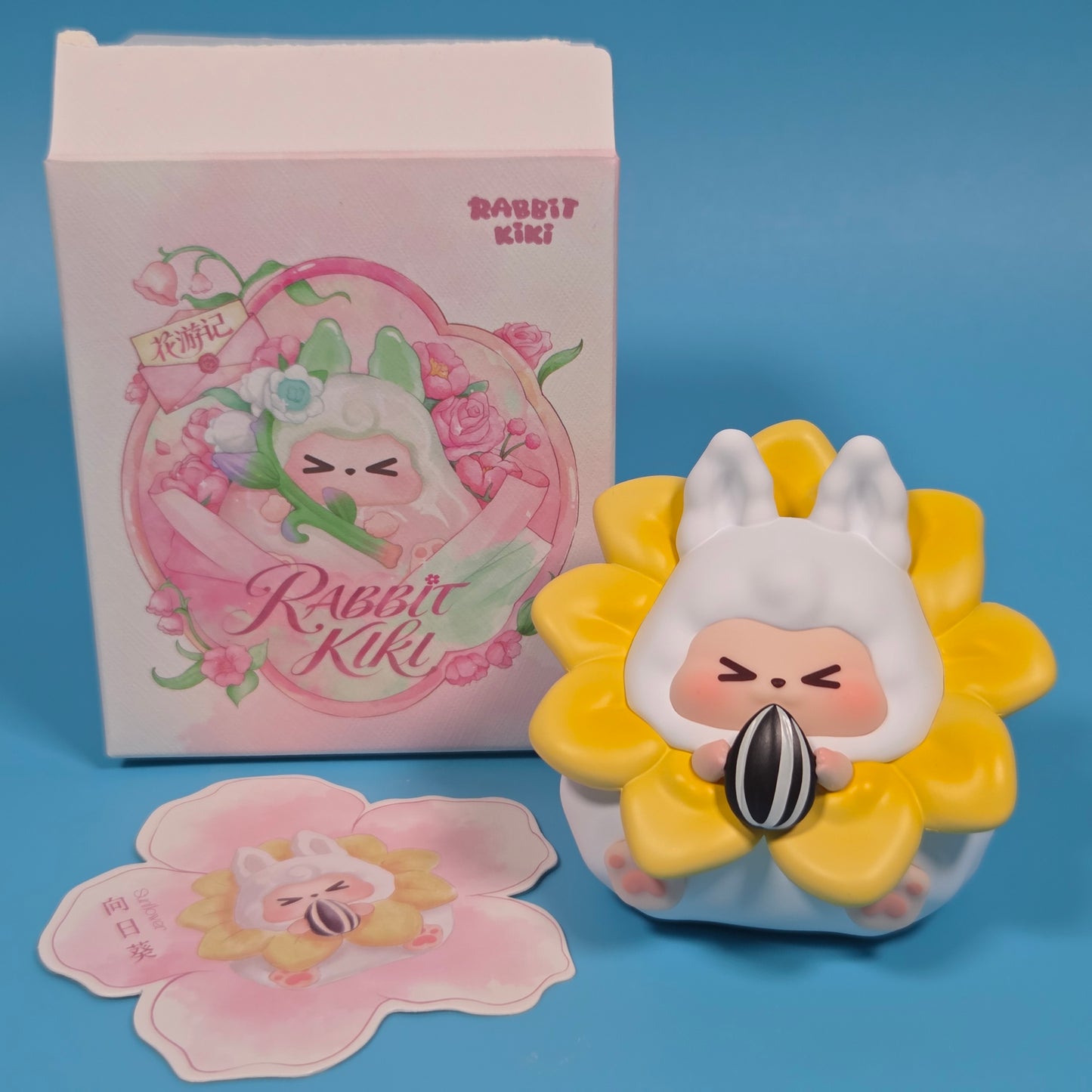 Rabbit Kiki Blossom Journey Series - Sunflower