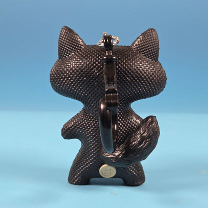 Fugglers Bag Clips - Suspicious Fox (Black & White)