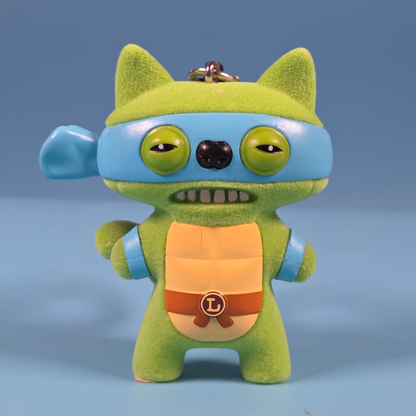 Fuggler Keychain Bag Accessory Series 2 - Suspicious Fox Leonardo (Flocked Catch Me)