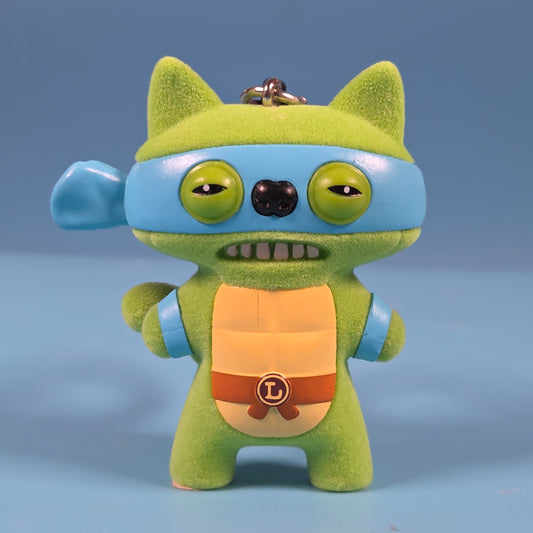 Fuggler Keychain Bag Accessory Series 2 - Suspicious Fox Leonardo (Flocked Catch Me)