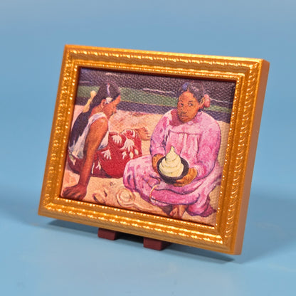 Mini Brands Masterpieces - Tahitian Women on the Beach Ice Cream Spoof (Gauguin)