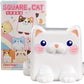 Square Cat Sensory Minifigure - Tangyuan (Lying Down)