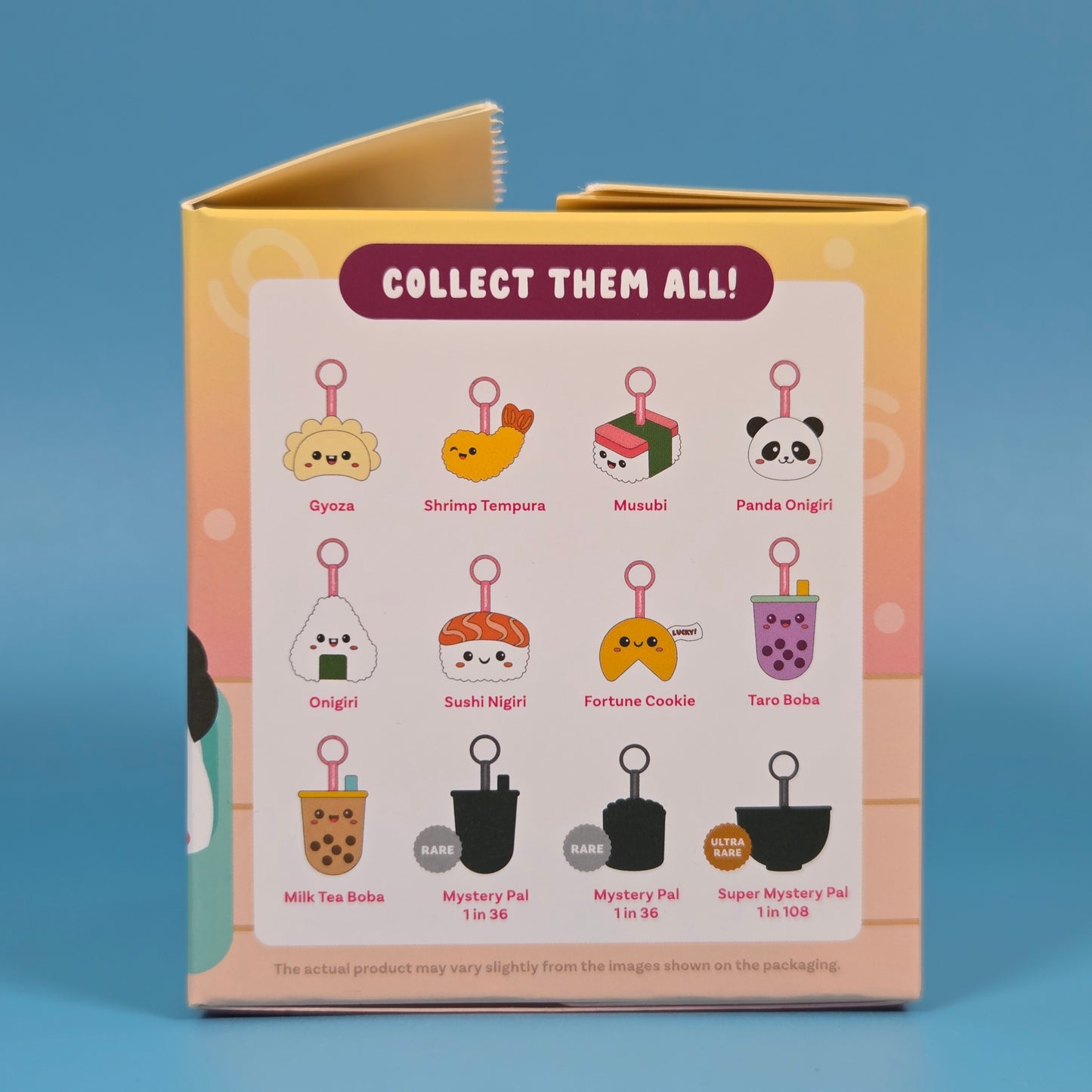 Yummables Bento Besties Plushie Keychain - Taro Boba