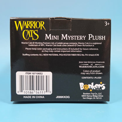 Warrior Cats Mini Mystery Plush Series 2 - Tawnypelt