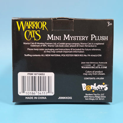 Warrior Cats Mini Mystery Plush Series 2 - Tigerstar