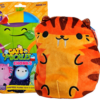 Cats vs Pickles Chonks Plush - Tigra #410