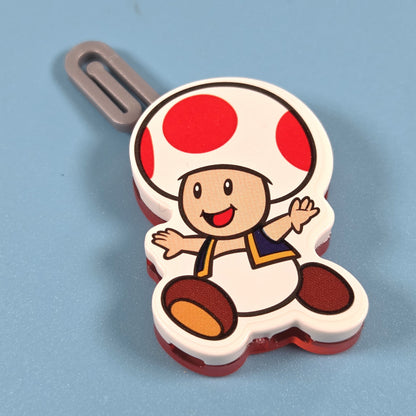 Super Mario Kinder Joy - Toad Paper Clip (VQ417)