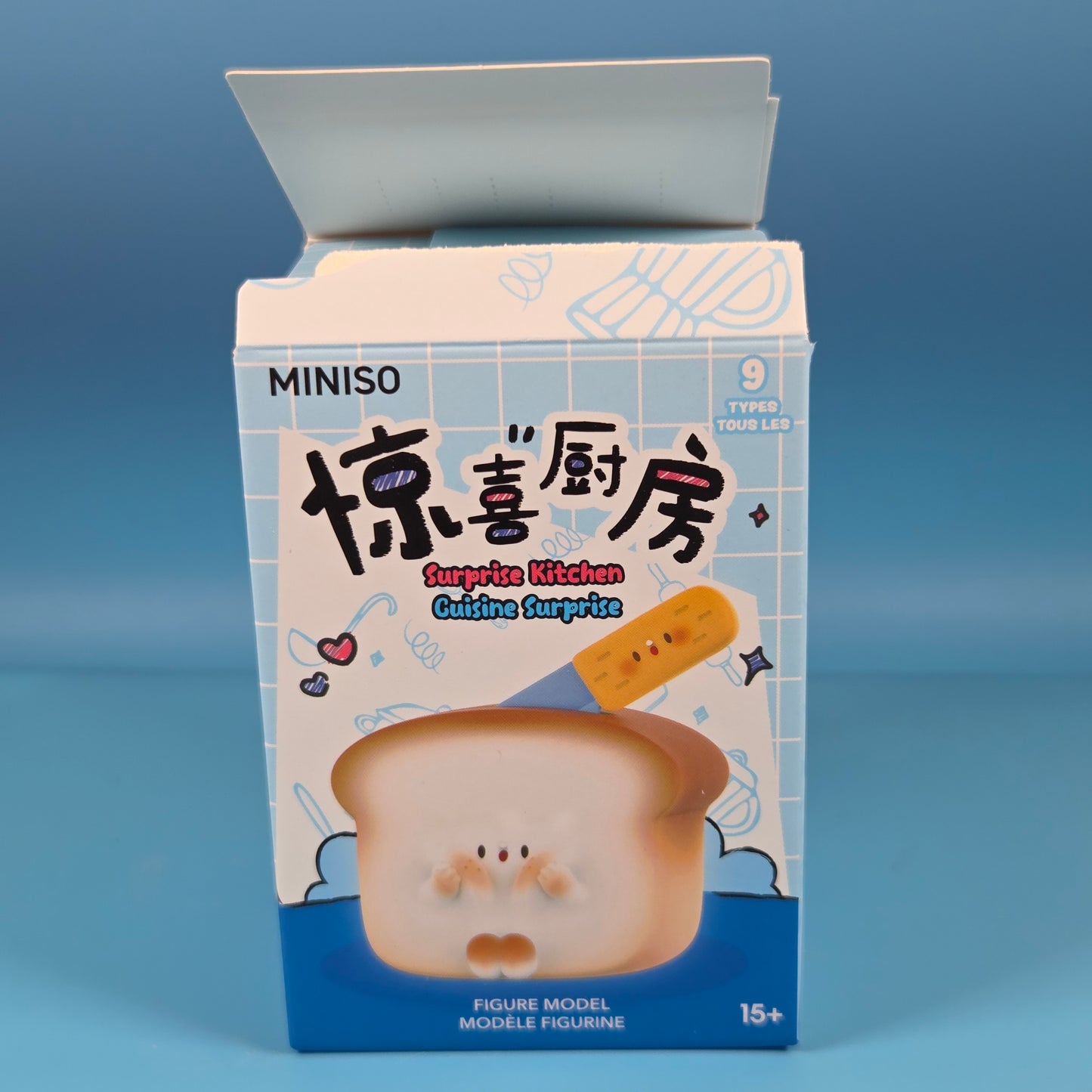 Miniso Pinch My Face Surprise Kitchen - Toast Brother