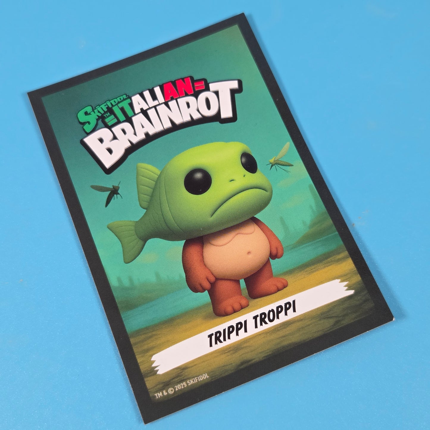 Skifidol Italian Brainrot Keychain - Trippi Troppi