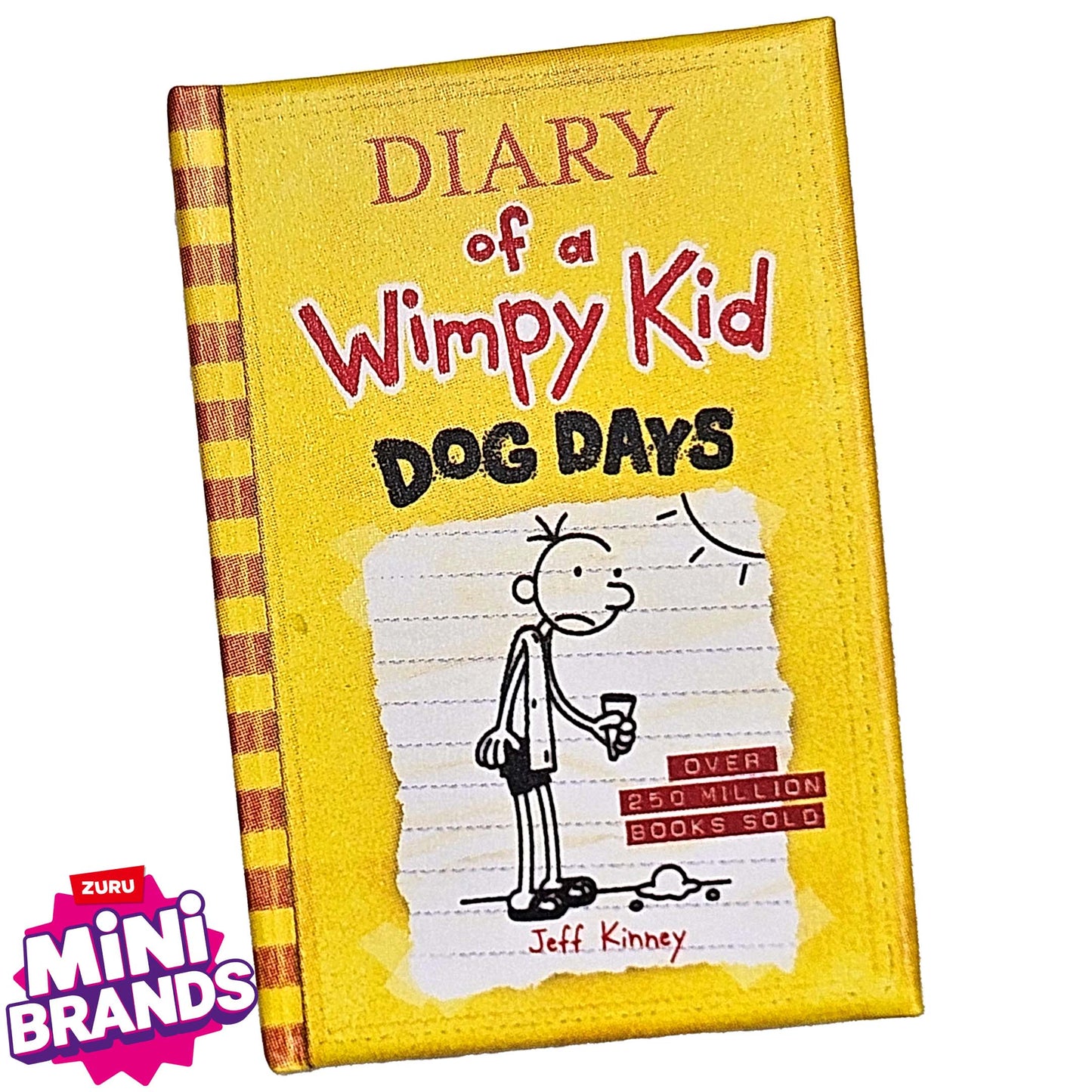 Mini Brands Books Miniatures - Diary of a Wimpy Kid - Dog Days (Ultra Rare)