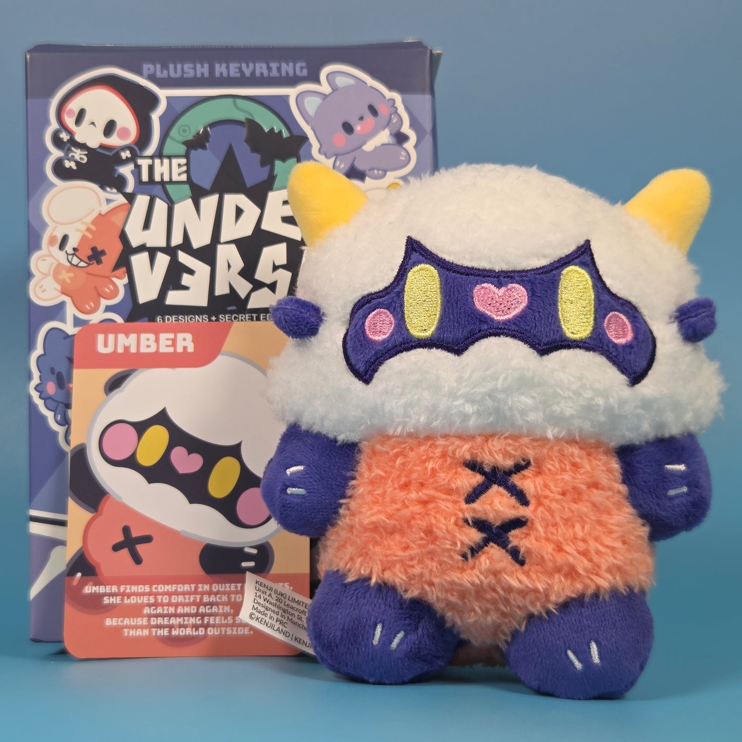 Kenji Underverse Plush Keyrings - Umber