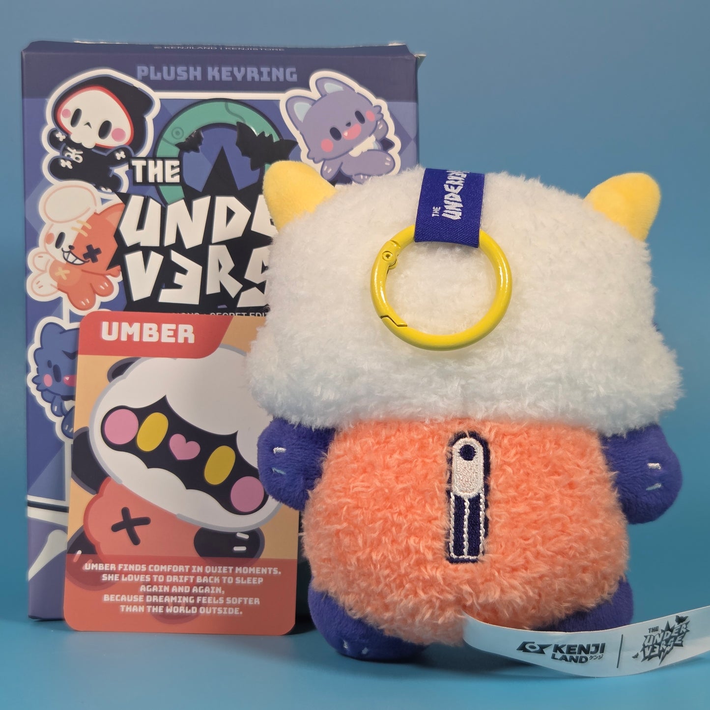 Kenji Underverse Plush Keyrings - Umber