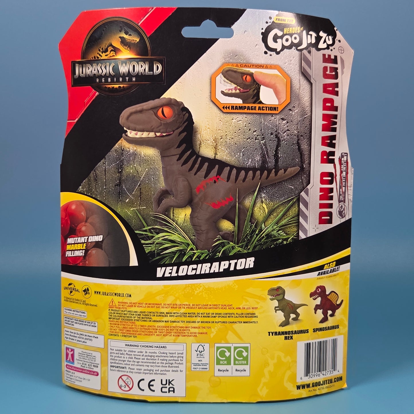 Jurassic World Rebirth Goo Jit Zu - Velociraptor