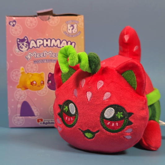 Aphmau MeeMeows Mini Plush Fruit Cats - Watermelon