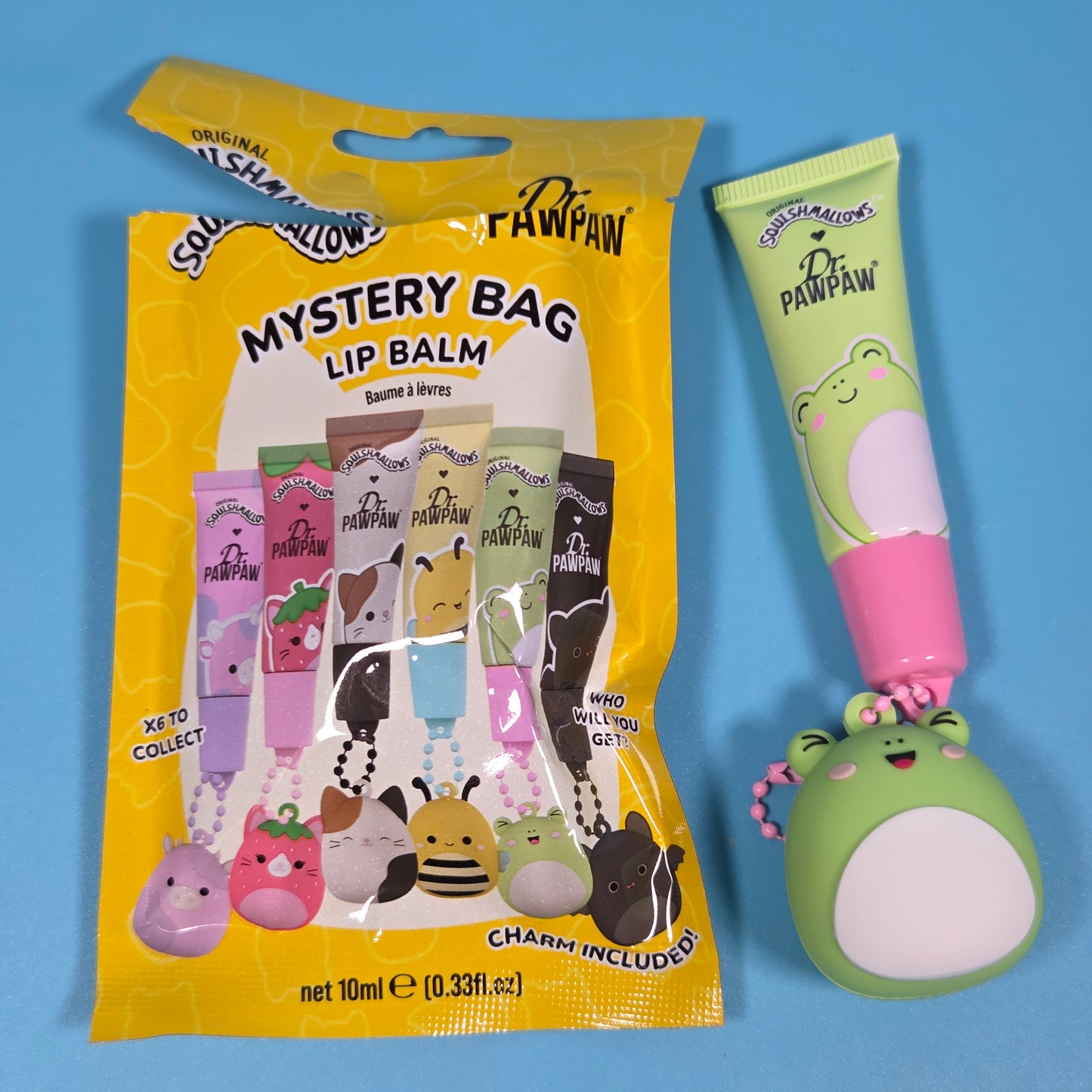 Squishmallow x Dr. PawPaw Mystery Bag - Wendy & Green Apple Lip Balm
