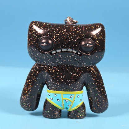 Fuggler Keychain Bag Accessory Series 2 - Wide Eyed Weirdo (Sparkly)