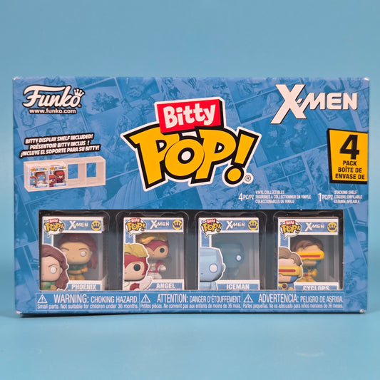 Funko Bitty Pop! X-Men 4-Pack inc Phoenix, Angel, Iceman & Cyclops