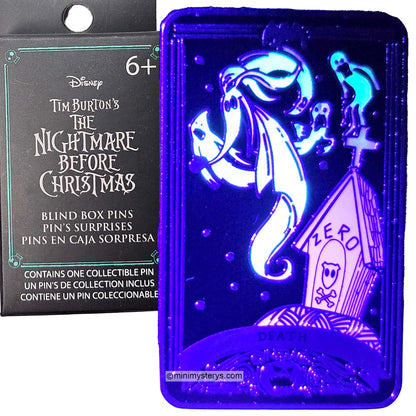 Loungefly Nightmare Before Christmas Tarot Card Pins S2 - Choose Yours