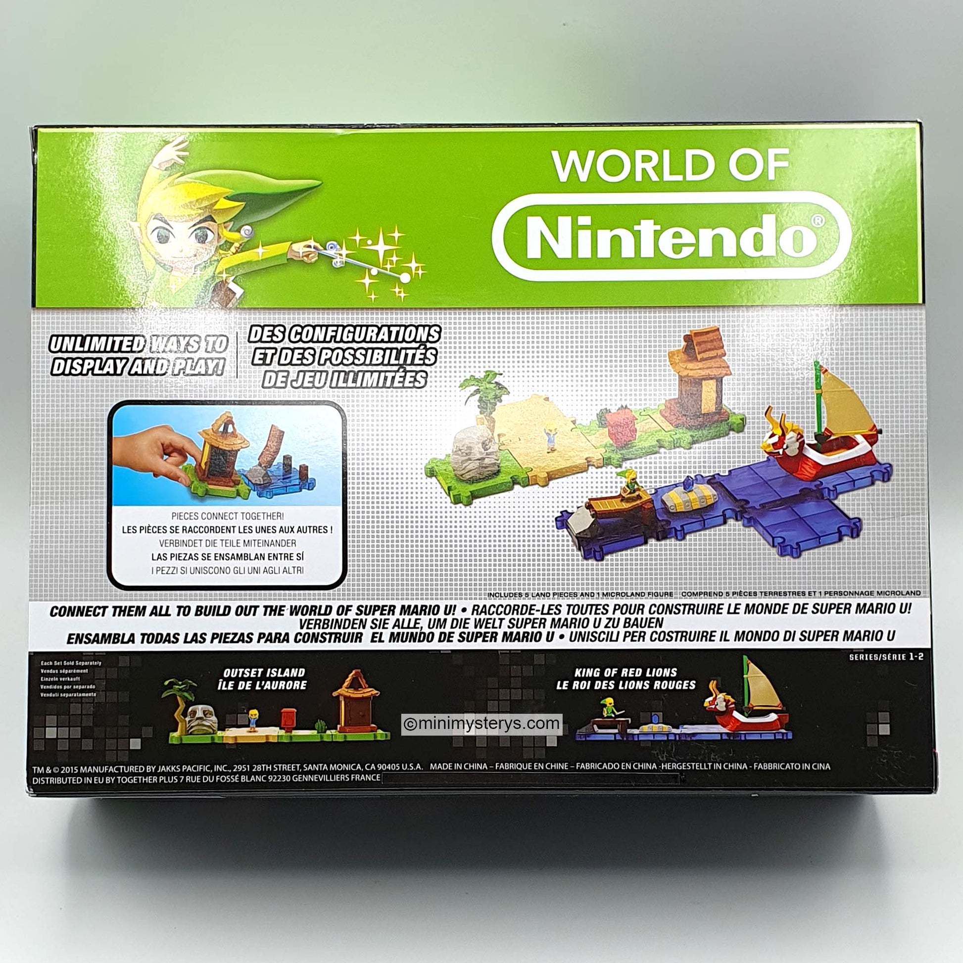 MINI FIGURINES SERIE WORLD OF NINTENDO ZELDA MICRO LAND