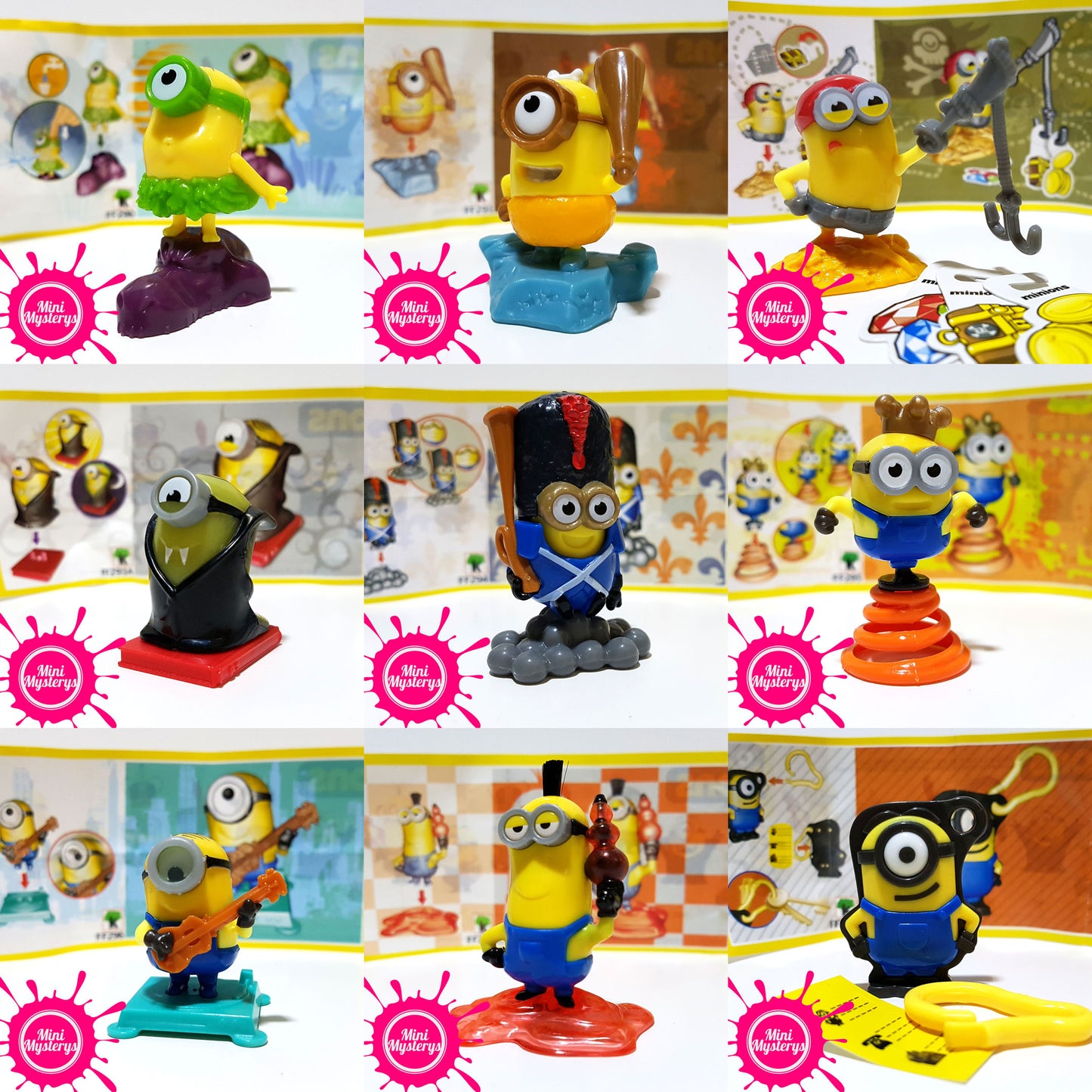 Minions Movie Kinder Surprise Figures - Choose Yours