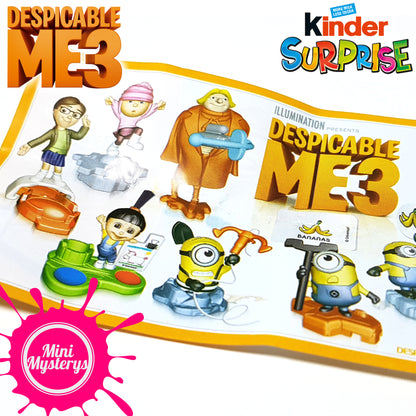 Despicable Me 3 Kinder Surprise Figures - Choose Yours