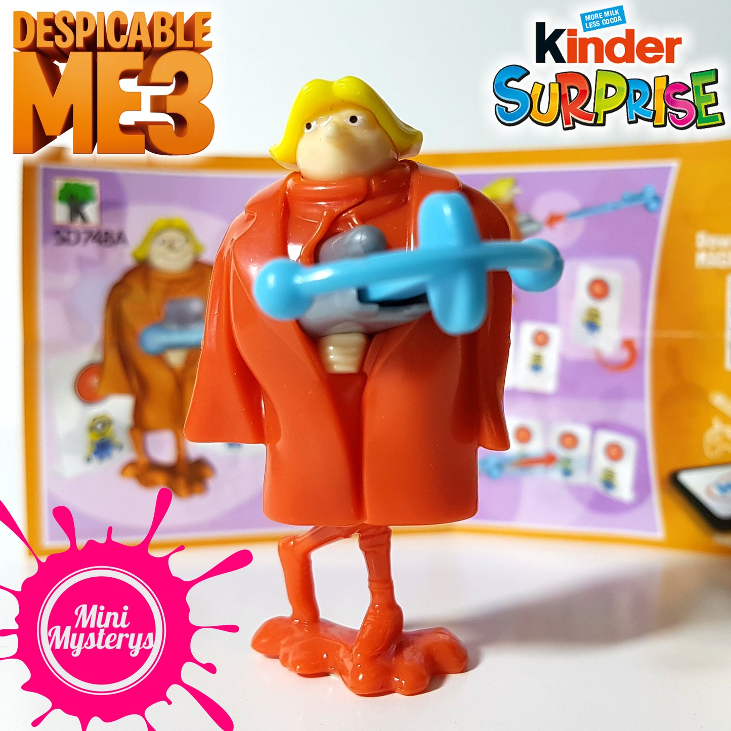 Despicable Me 3 Kinder Surprise Figures - Choose Yours