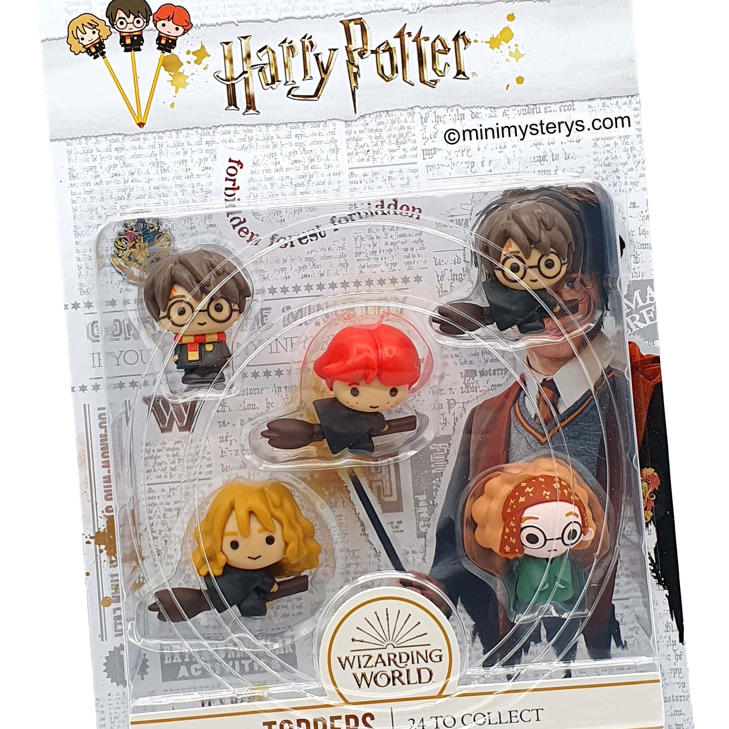 Harry Potter 5 Pencil Toppers Packs - Choose Yours