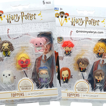 Harry Potter 5 Pencil Toppers Packs - Choose Yours