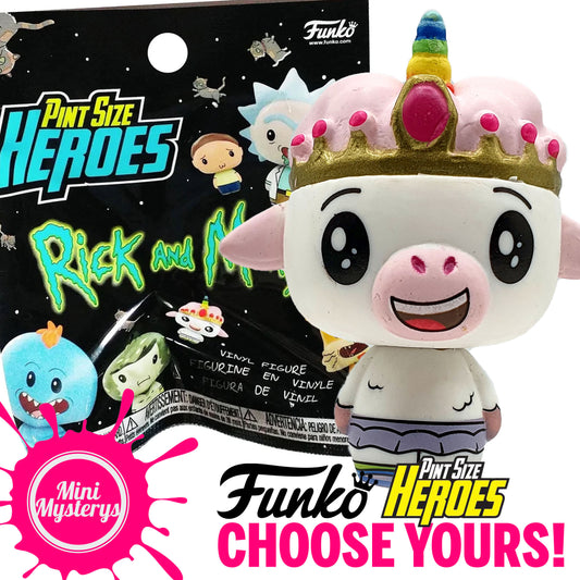 Rick and Morty Funko Pint Size Heroes - Choose Your Figure