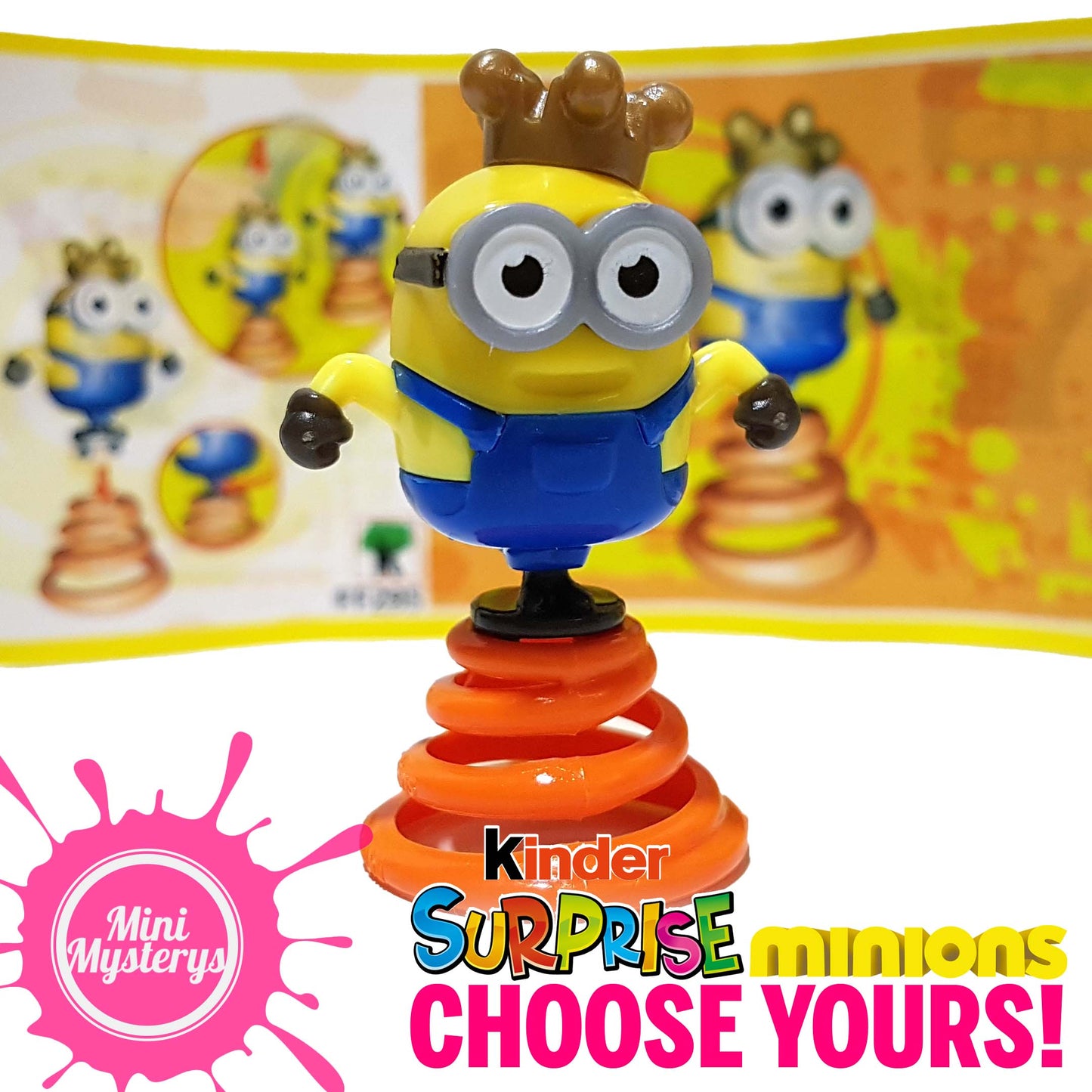 Minions Movie Kinder Surprise Figures - Choose Yours