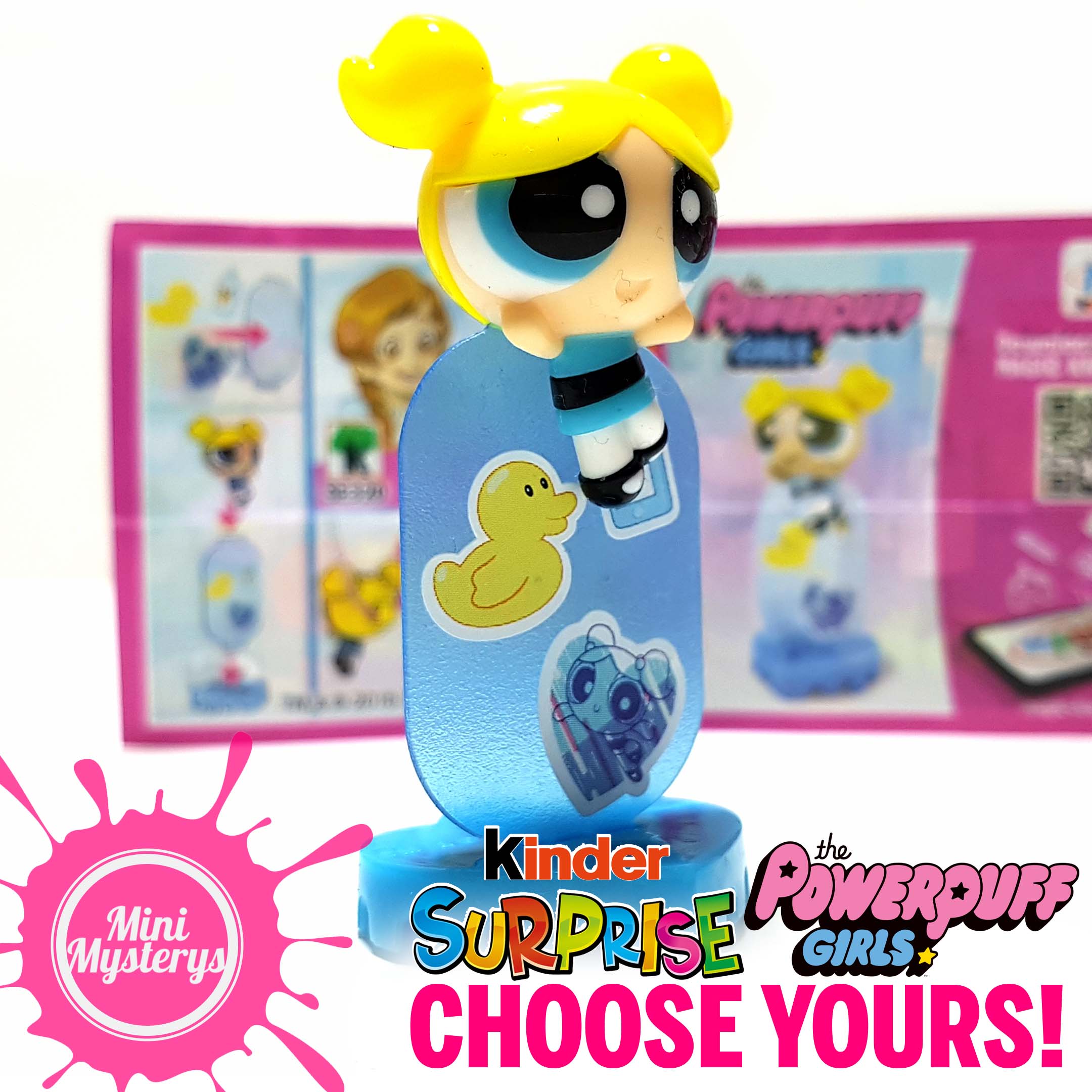 Powerpuff Girls Kinder Surprise Figures - Choose Yours – Mini Mysterys