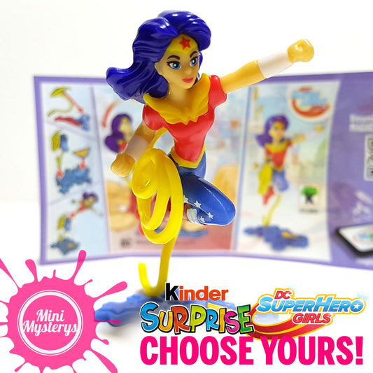 DC Super Hero Girls Kinder Surprise Figures - Choose Yours