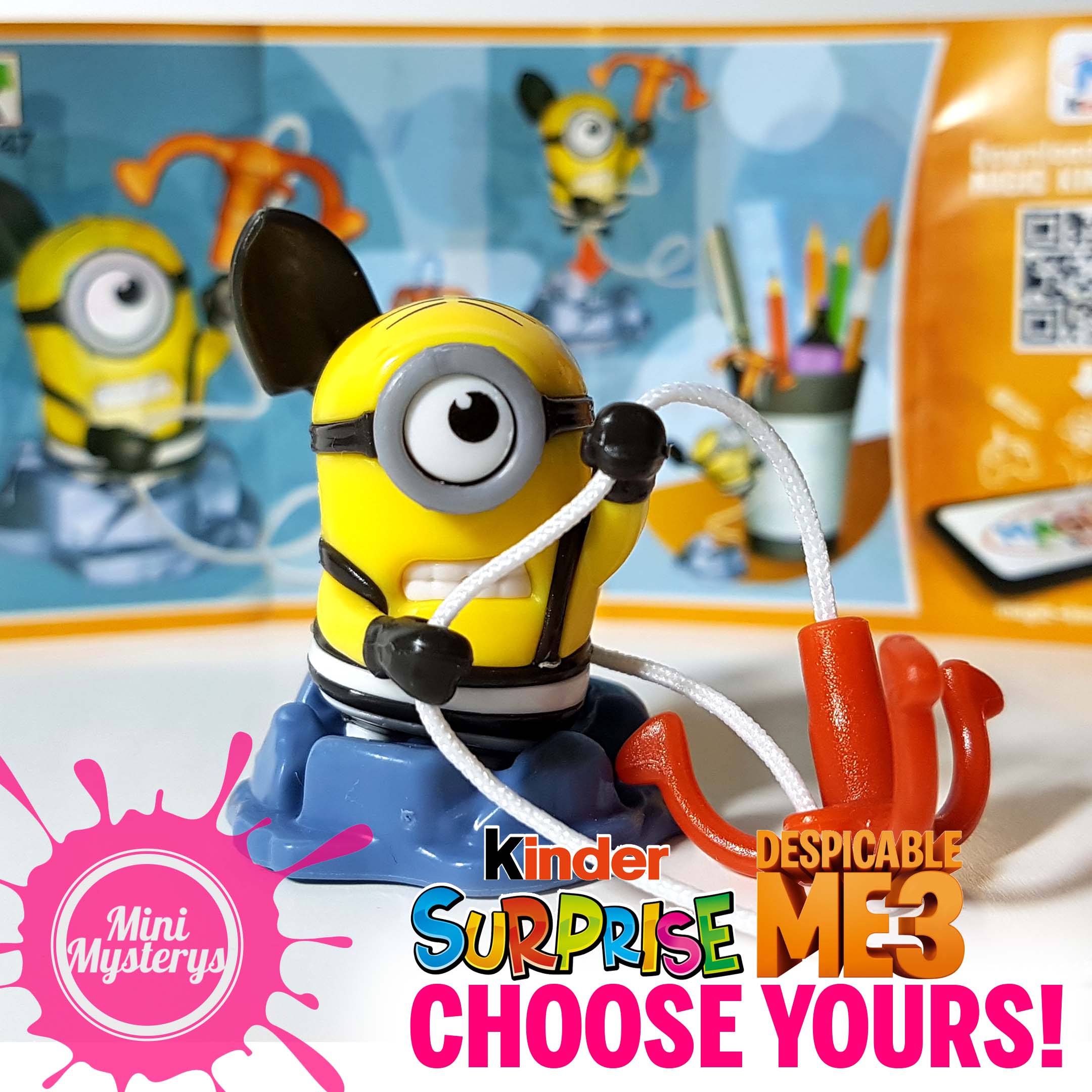 Kinder surprise best sale despicable me